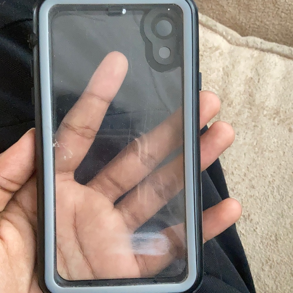 Used iPhone XR case waterproof